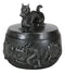 Oriental Dragon King Spirit Rune Flying Serpent Silver Decorative Jewelry Box