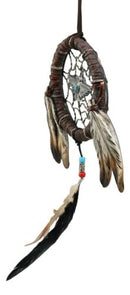 Native Indian Turquoise Raven Ring Dreamcatcher Wall Hanging Decor Dream Catcher