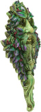 Ebros Celtic Winter Solstice Greenman Hanging Wall Decor Plaque 12.75" High