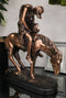 Ebros Large End of The Trail Native Indian Hero Warrior On Horse Statue 16"Tall