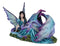 Twilight Slumber Enchanted Fairy With Sleeping Dragon On Lap Amy Brown Figurine