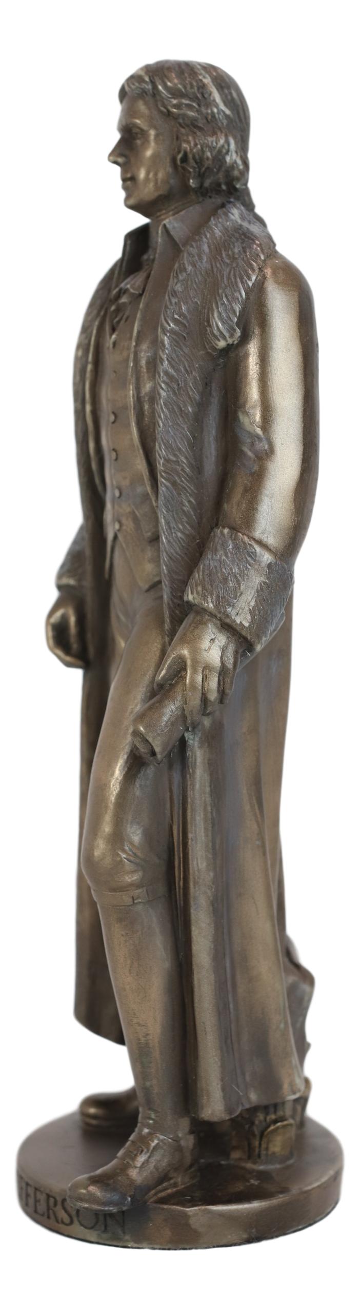 US Third President Thomas Jefferson Statue Declaration Of Independence Founder