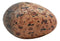 Prehistoric Speckled Dragon Egg Fossil Statue With Base Stand Jurassic Dinosaur