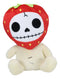 Red Yummy Ichigo Strawberry Furrybones Skeleton Plush Toy Doll 9"H Furry Bones