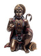 Ramayana Hanuman Monkey Hindu God Decorative Figurine 6"H Altar Sculpture