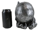 Dead Rising Skull Hell's Booze Ghost Rider Flame Skeleton Wine Holder Figurine