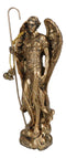 Ebros Catholic Archangel Saint Raphael Statue 5"Tall Sacrament of Pennance And Healing