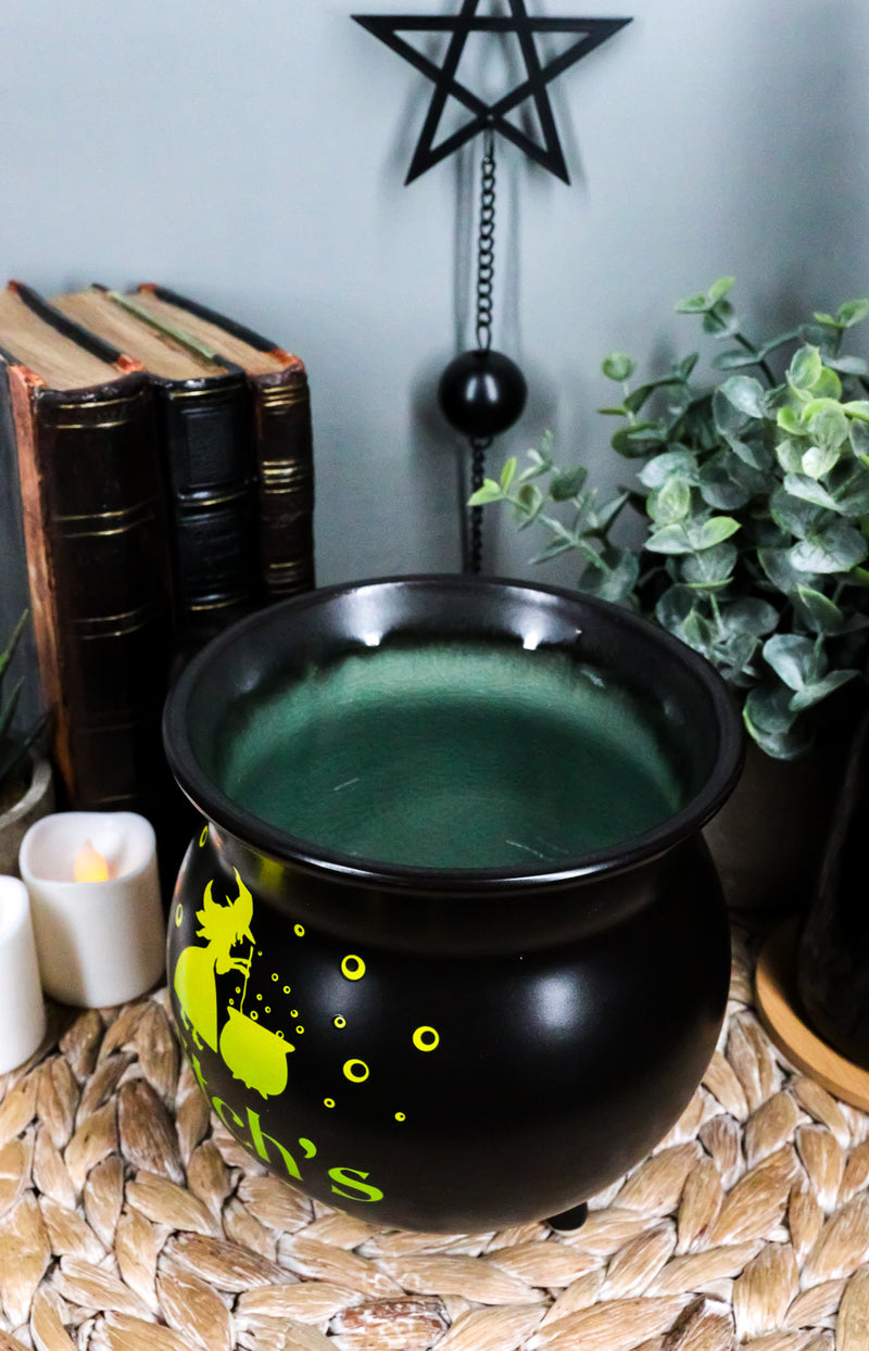 Wicca Witch's Brew Magic Potion Cauldron Porcelain Soup Bowl Large Coffee Mug