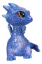Cloud Blue And Purple Sapphire Baby Dragon Collectible Small Dragon Figurine