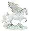 Ebros White Pegasus Horse Flying Over Clouds of Olympus Figurine 7" H Greek Mythology Decor Statue for Desk or Shelf Decorative Sculpture Fantasy Gifts for Girls Women