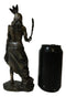 Ebros Native American Indian Eagle Warrior With Feather & Ceremonial Pipe Figurine