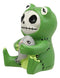 Furrybones Froggy Tadpole Green Frog Cute Skeleton Monster Ornament Figurine