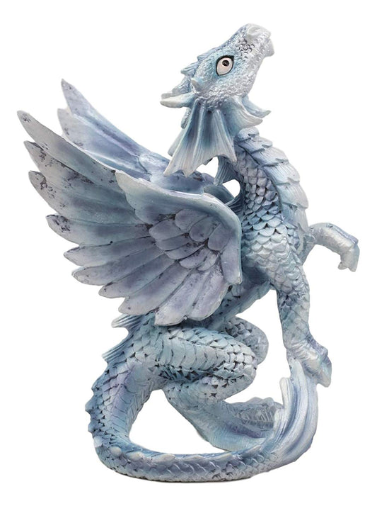 Ebros Mother And Baby Cloud Wind Dragon Wyrmling Statue Figurine SET OF 2