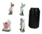 Beautiful Fairy Damsel With Legendary Unicorn Miniature Figurine Collectible Set