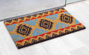 Southwest Navajo Vector Patterns Coir Coconut Fiber Floor Mat Doormat 29"X17"