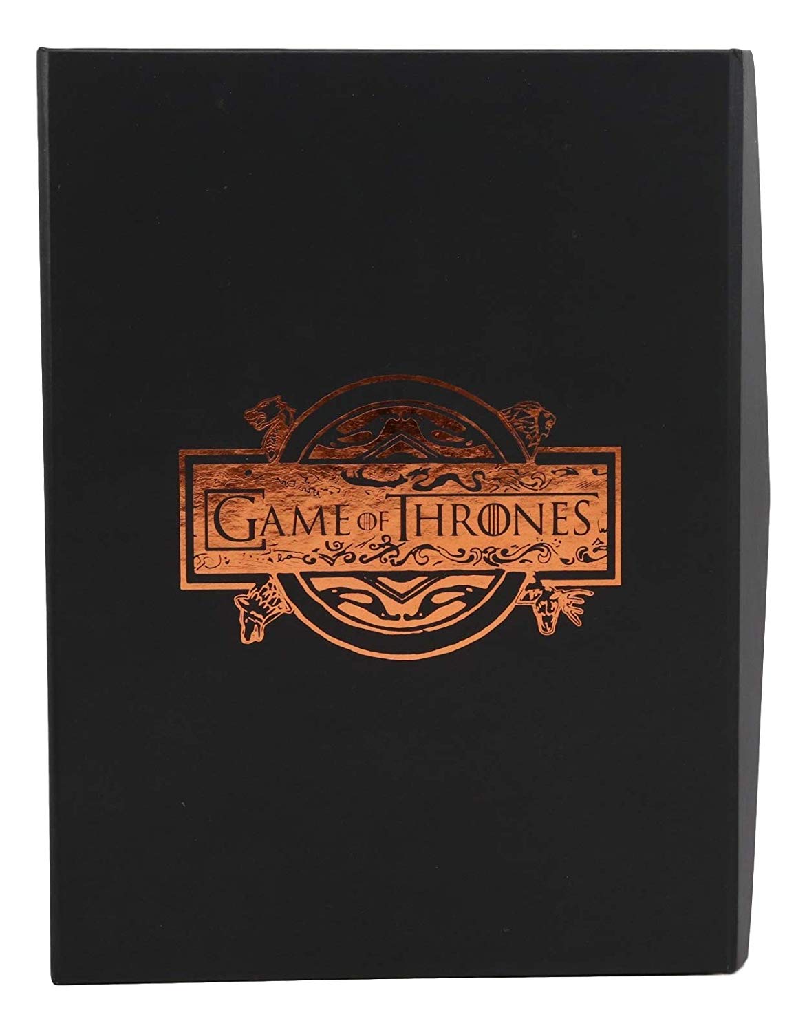 Game of Thrones Seven Kingdoms Map House Sigils Embossed Journal 5"x7" Book - Ebros Gift