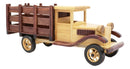 Hand Made Wood Retro Classic Style Model TT Pick Up Truck Wine Holder Figurine