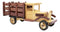 Hand Made Wood Retro Classic Style Model TT Pick Up Truck Wine Holder Figurine
