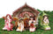 Ebros Gift Enchanted Fairy Garden Miniatures Starter Kit Cottage House with Mini Fairy Figurines Do It Yourself Ideas for Your Home (Dome House Kit)