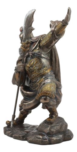 Ebros Chinese Historical General Guanyu Yunchang Shu Han Warlord Figurine Statue