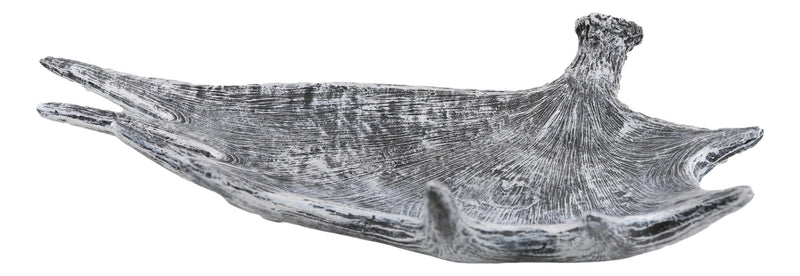 Ebros Large 20"W Distressed Rustic Bull Moose Antler Rack Accent Display Platter Plate