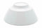 Contemporary Design Large White Porcelain Trapezoid Round Bowl 44oz 8.5"Diameter