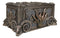 Fantasy Guardian Dragons Baphomet Horned Goat And Skulls Decorative Jewelry Box
