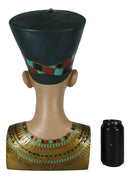 Large Ancient Egyptian Queen Nefertiti Bust Statue 18"H Classical Egypt Decor