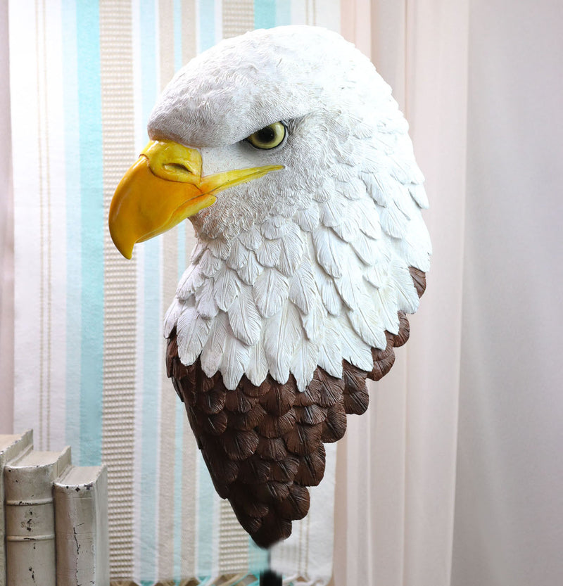 Ebros Large 17"H Hero Vision Bald Eagle Patriotic American Eagle Wall Decor Plaque