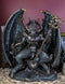 Arch Devil Morning Star Figurine Baphomet Statue Fallen Angel