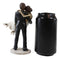 Ebros Groom Carrying Bride Skeleton Face Wedding Couple Statue Figurine 6.25"H