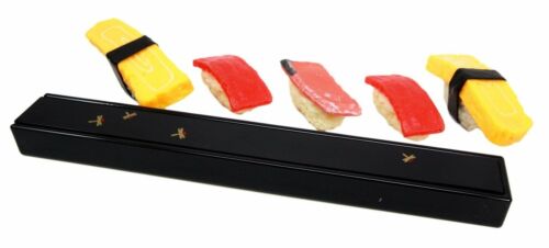 Black Dragonfly Tombo Design Lacquered Chopstick Set With Travel Storage Case