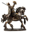 Ebros Norse Viking God Battle Cry Alfather Odin Riding On Sleipnir To Hel Figurine 9"L