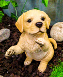 Ebros Begging Adorable Fawn Labrador Retriever Puppy Dog Pet Pal Pooch Figurine 6"H