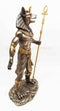 Ebros Egyptian Theme Anubis Holding Staff God of Aferlife & Dead Inpu Statue Sculpture