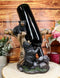 Ebros Gift 10" Tall Climbing Black Bear Liquor Wine Glasses and Bottle Valet Holder Decorative Figurine