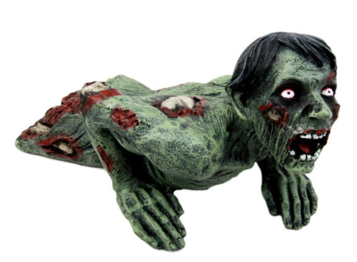 Ebros Zombie Walking Undead Severed Body Peeling Flesh Figurine Door Stopper