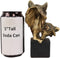Ebros Gift 6" Tall Gray Wolf and Pup Head Bust Figurine with Black Pedestal