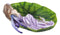 Ebros Starry Night Lavender Fairy Sleeping On Lily Pad Soap Dish Vanity Decor
