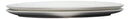 Ebros Contemporary Sleek Design Natural White Porcelain Large Oval Plates Serving Platters (SET OF 2, 20"Long)