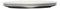 Ebros Contemporary Sleek Design Natural White Porcelain Large Oval Plates Serving Platters (SET OF 2, 20"Long)
