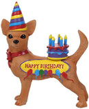 Ebros Adorable Birthday Chihuahua Collection Cute Chihuahua In Costume