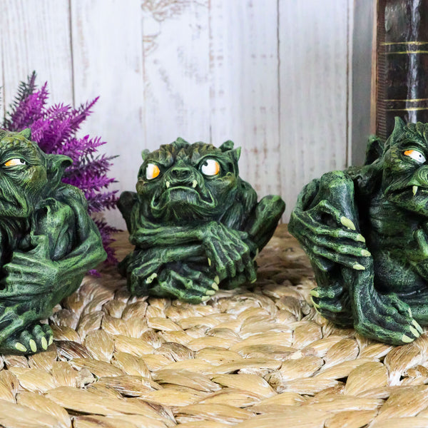 Ebros Demonic Notre Dame Toad Troll Gargoyle Figurine Collectible