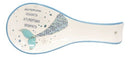 Sea Mermaid Kisses Starfish Wishes Ceramic Kitchen Utensil Spoon Rests Set of 2
