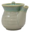 Green Traditional Japanese Tenmoku Glazed Porcelain Vinegar Soy Sauce Dispenser