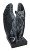 Ebros Gift Winged Moon Eyed Jaguar Gargoyle Night Crawler Figurine 6.5" Tall