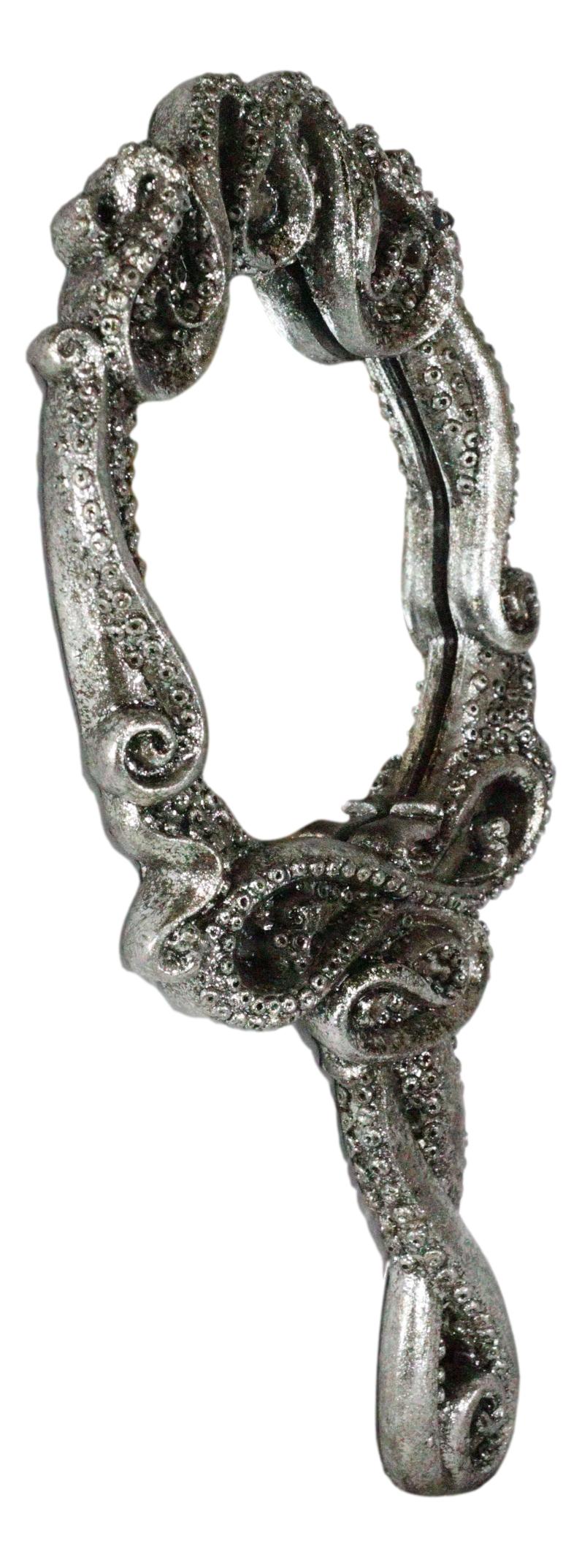 Ebros Marine Deep Ocean Monster Kraken Cthulhu Octopus Tentacles Hand Mirror Figurine