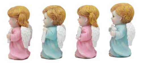 Heavenly Hope Kneeling Prayer Beautiful Angel Figurine Inspirational Decor