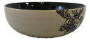 Large Rustic Emperor Elk Moose Deer Vegetable Presentation Serving Bowl 98Oz