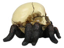 Creepy Crawler Tarantula Arachnid Skulltula Spider Bizarre Skull Figurine Decor